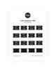 Passion Planner Flush Monthly Tabs