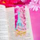 Floral Paris Laminated Bookmark