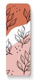 Pink Leaves Bookmark