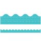 Blue Batik Scalloped Bulletin Board Borders