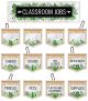 Simply Boho Classroom Jobs Mini Bulletin Board Set