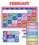 We Stick Together Calendar Bulletin Board Set