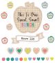 True to You This Is One Sweet, Smart Bunch Bulletin Board Set