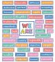 We Stick Together Motivational Pre-punched Bulletin Board Set