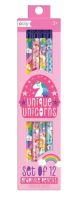 Unique Unicorns Graphite Pencils 12pc