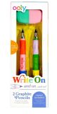 Write On Graphite Pencils 2pc