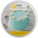 Wilton Round Cake Pan Aluminum Bakeware 8x3