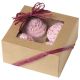 Wilton Kraft Cupcake Box 4 Cavity 3pc