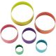 Wilton Round Fondant Double Cut Out Set 6pc