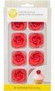 Red Roses Medium Icing Decorations