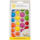 Assorted Dots Icing Decorations 24pc
