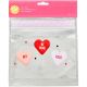 Hearts Valentine's Day Resealable Treat Bags 20pc