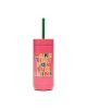 Make Time for Sunshine Stainless Steel Tumbler with Straw