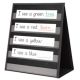 Black Desktop Pocket Chart