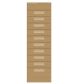 Burlap 10 Pocket File Storage Pocket Chart