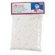 Christmas Solid White Snowflaks Iridescent 3oz
