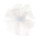 Glitter Tulle Netting White - 6