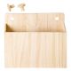 Wooden Pegboard Container 12x10
