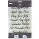 Kelly Creates Traceable Stamps - Months