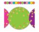 Confetti Circles Die-Cut Border Trim