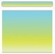 Aqua and Lime Color Wash Straight Border Trim