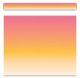 Pink and Orange Color Wash Straight Border Trim