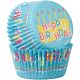 Wilton Happy Birthday Cupcake Liners, 50-Count