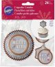 Wilton Snowflake Baking Cup Combo 24 Sets