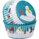 Wilton Snowman Baking Cup 75ct