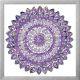 Zendazzle Lilac Mandala Picture Kit 10x10