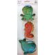 Sea Critter Cookie Cutter Set 3pc