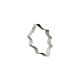 Holly Leaf Mini Cookie Cutter 1.75