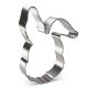 Bunny Rabbit Floppy Eared Cookie Cutter 4