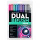 Tombow Galaxy Dual Brush Pen Art Markers 10pc
