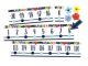 Wildflowers Number Line (-20 to +120) Bulletin Board