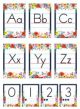 Wildflowers Alphabet Bulletin Board