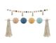 Everyone is Welcome Pom-Poms and Tassels Garland