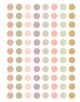 Terrazzo Tones Circles Mini Stickers Valu-Pak