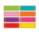 Confetti Colorful Labels Magnetic Accents