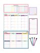 Oh Happy Day Dry-Erase Magnetic Calendar Set