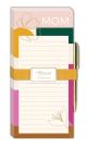 Mom Geo Magnetic List Pad With Pen
