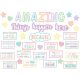 Pastel Pop Amazing Things Happen Here Bulletin Board