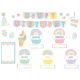 Pastel Pop Happy Birthday Mini Bulletin Board