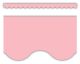 Pastel Pink Scalloped Border Trim