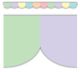 Pastel Pop Scalloped Die-Cut Border Trim