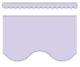 Lavender Scalloped Border Trim