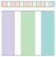 Pastel Pop Stripes Straight Border Trim