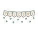 Eucalyptus Pennants Welcome Bulletin Board