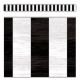 Modern Farmhouse Black Stripes Straight Border Trim