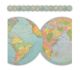 Travel the Map Globes Die-Cut Border Trim
